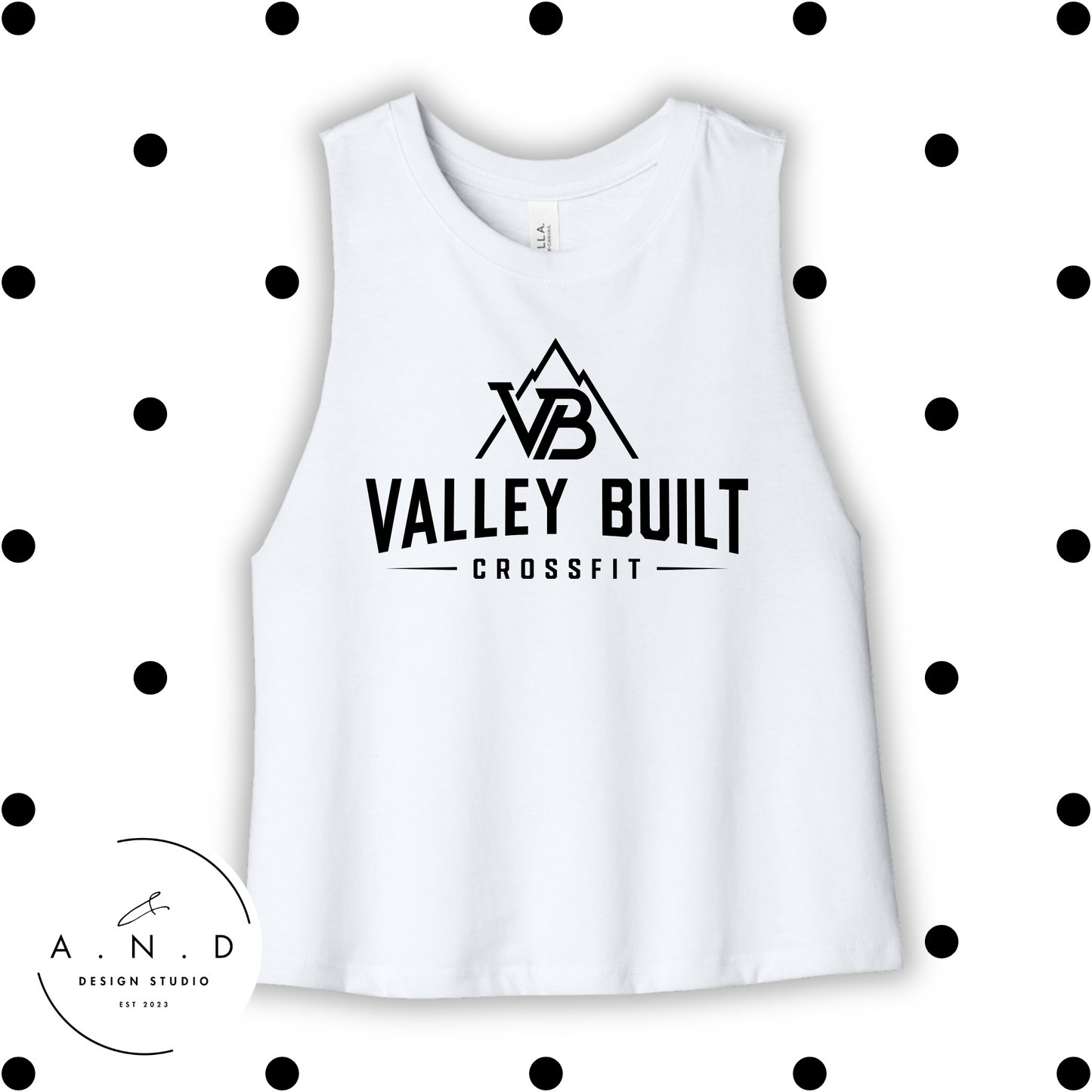Valley Built- cropped tank top
