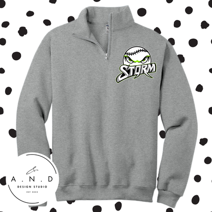 Storm Baseball- Fleece Quarter Zip