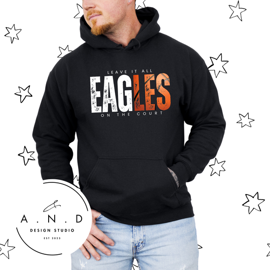 EAGLES LEAVE IT ALL ON THE COURT