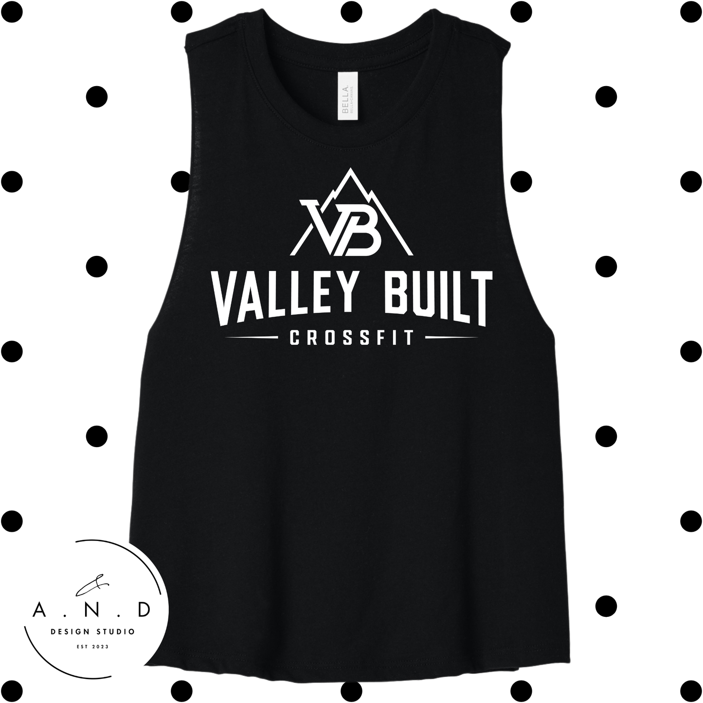 Valley Built- cropped tank top