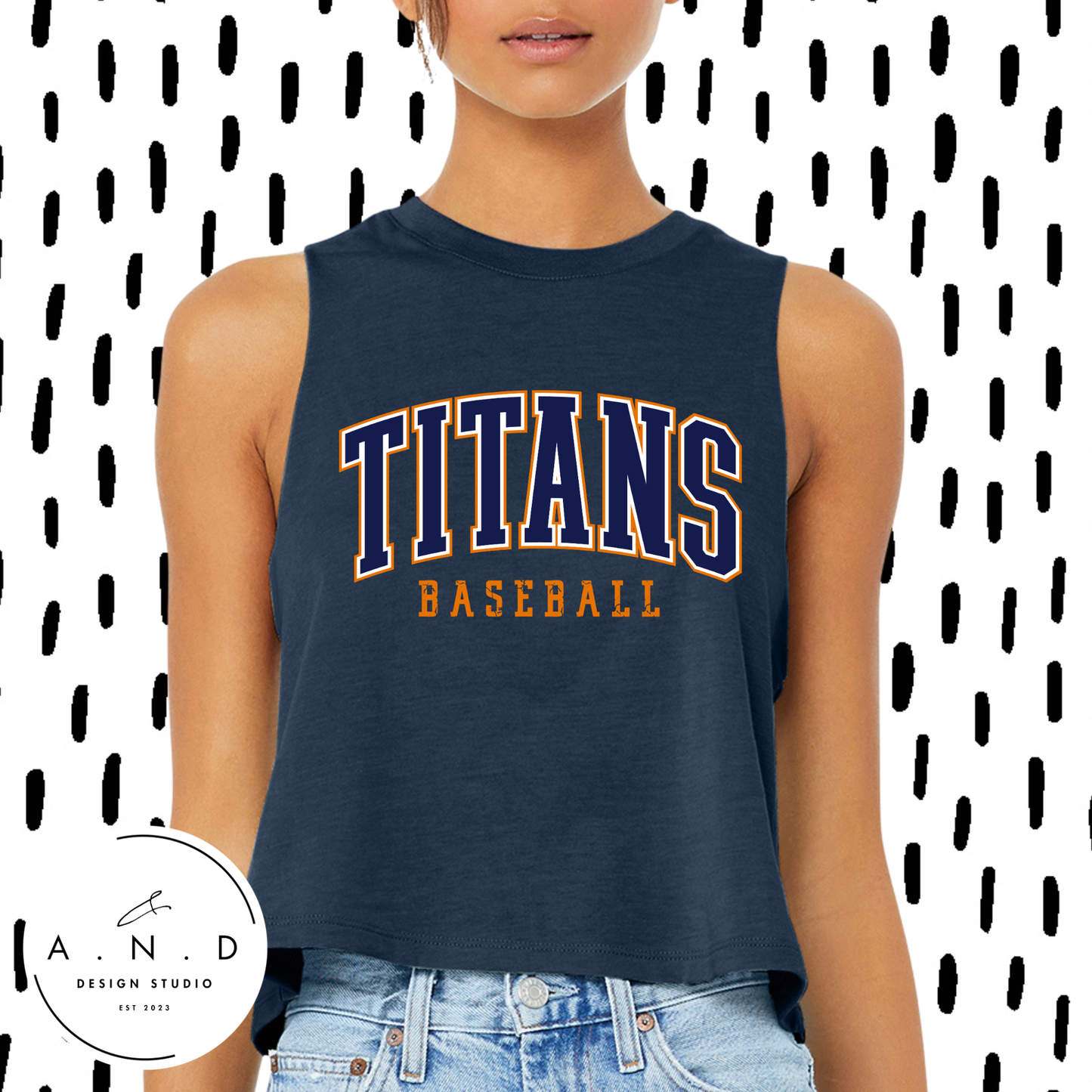 Titans Baseball Tank Tops