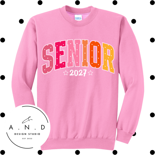SENIOR 2027 Polka Dots