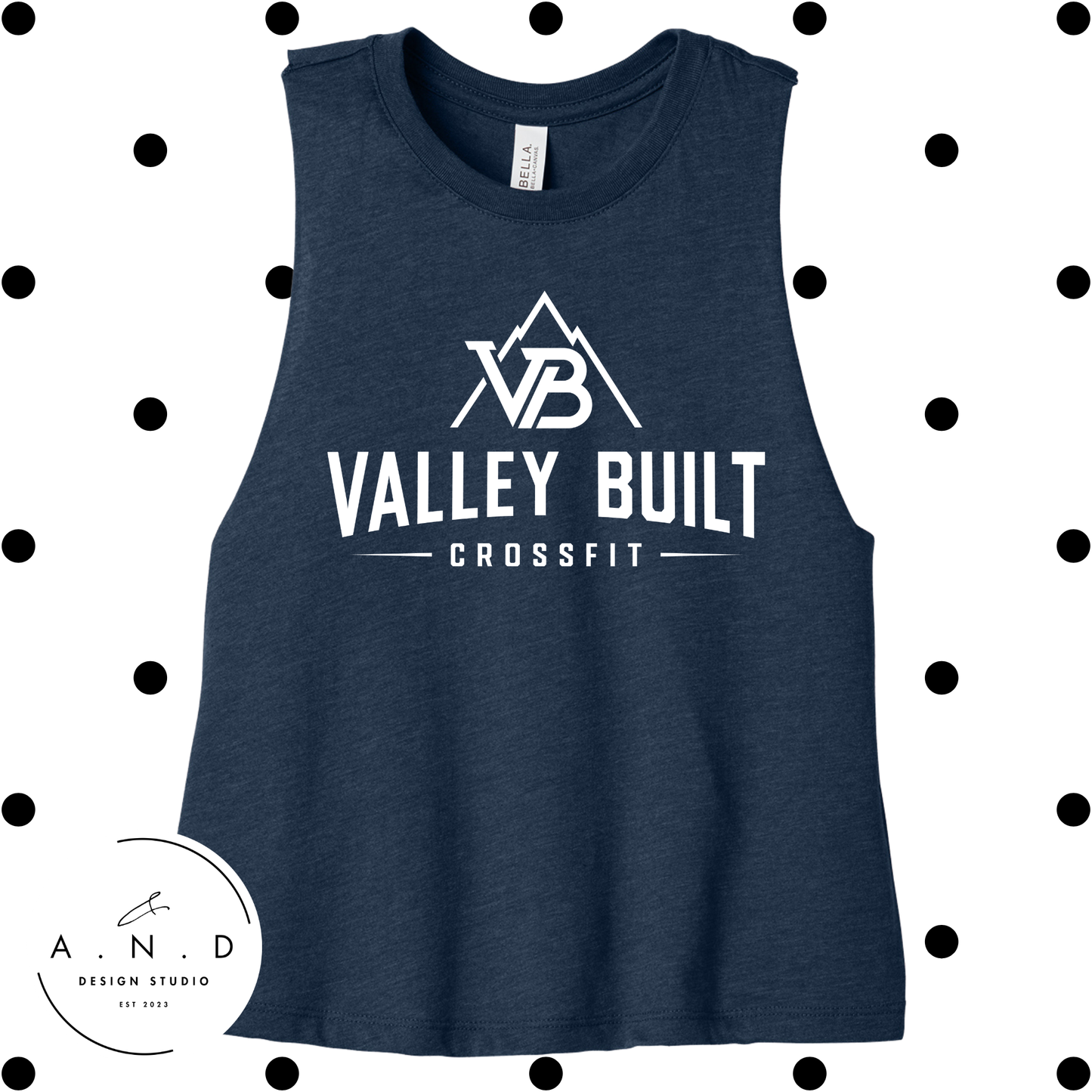 Valley Built- cropped tank top