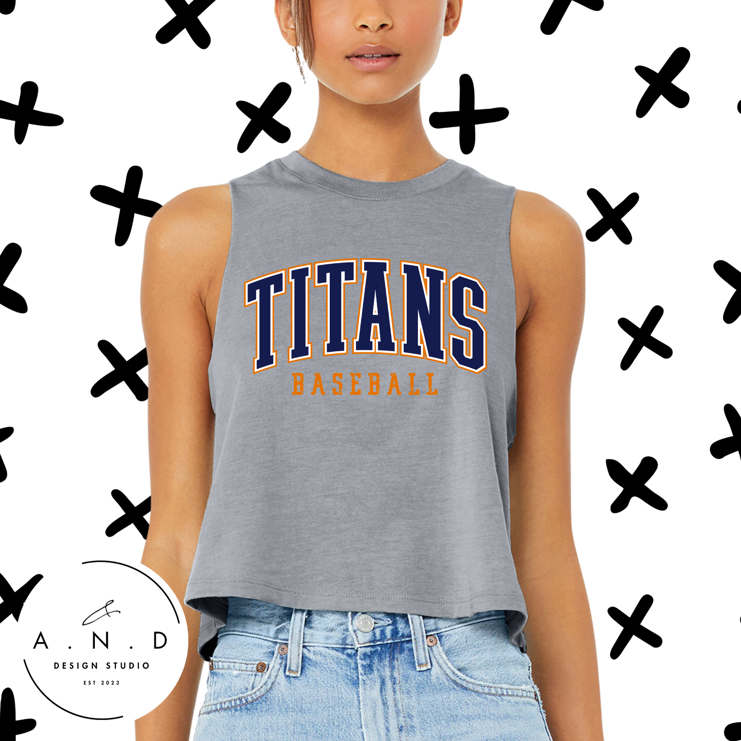 Titans Baseball Tank Tops