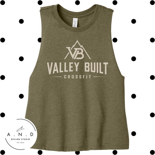 Valley Built- cropped tank top