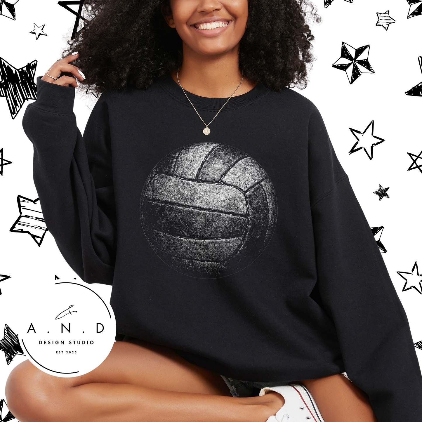 Distressed Volleyball
