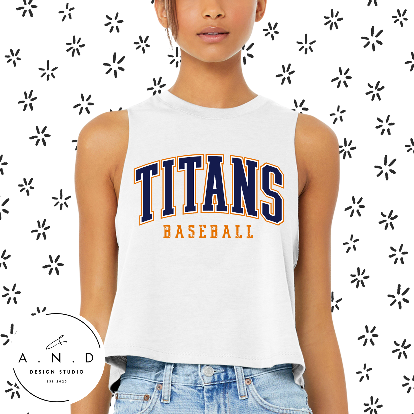 Titans Baseball Tank Tops