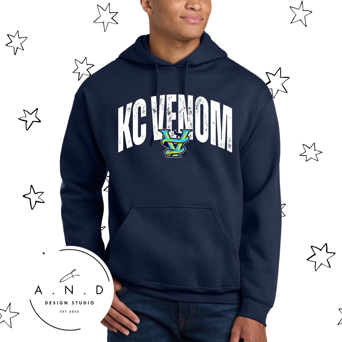 KC Venom- Distressed