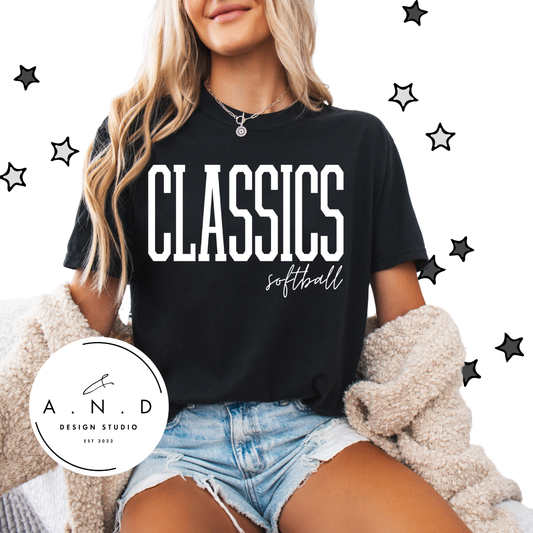 Classics Softball- Tall