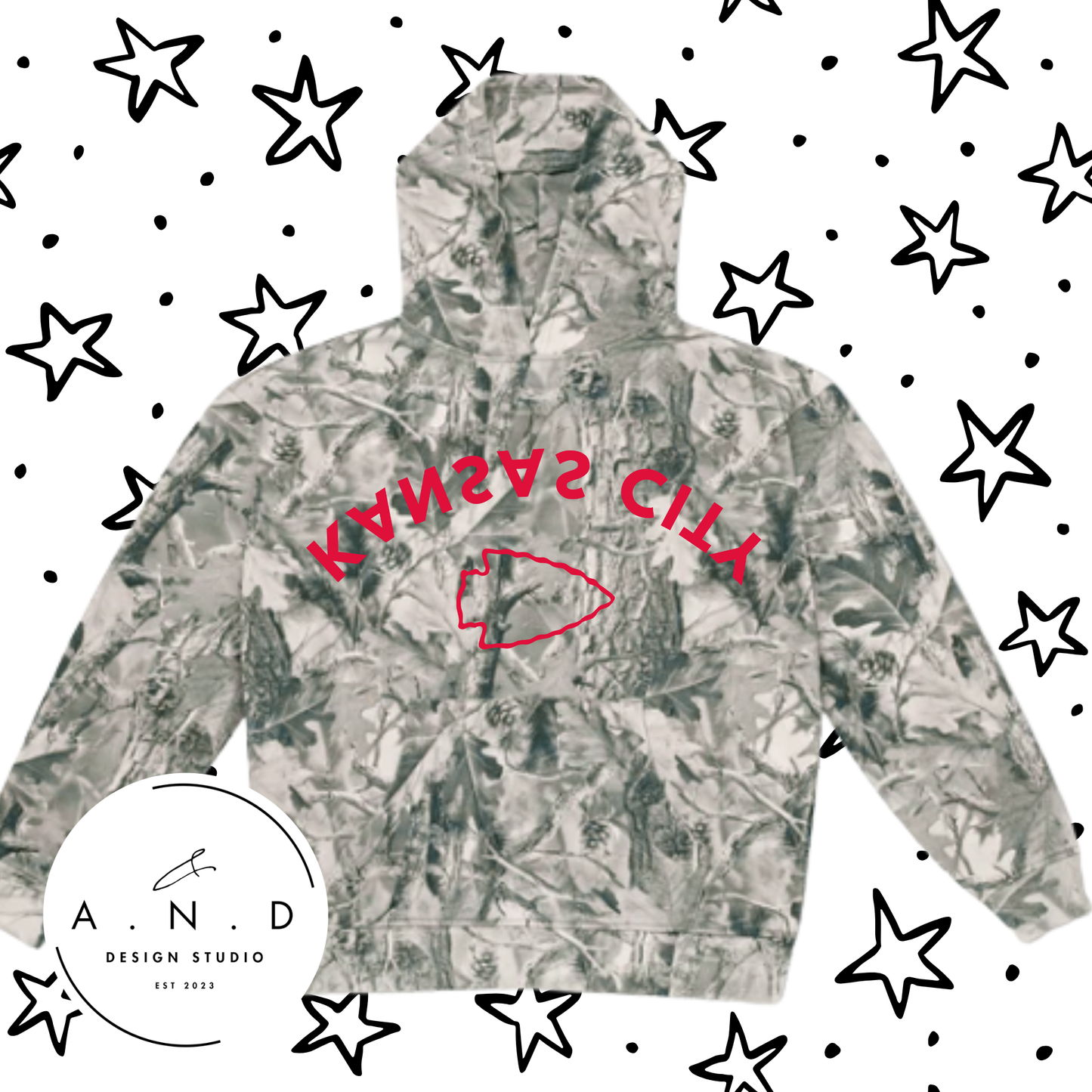 Kansas City Upside Down Camo/Leopard