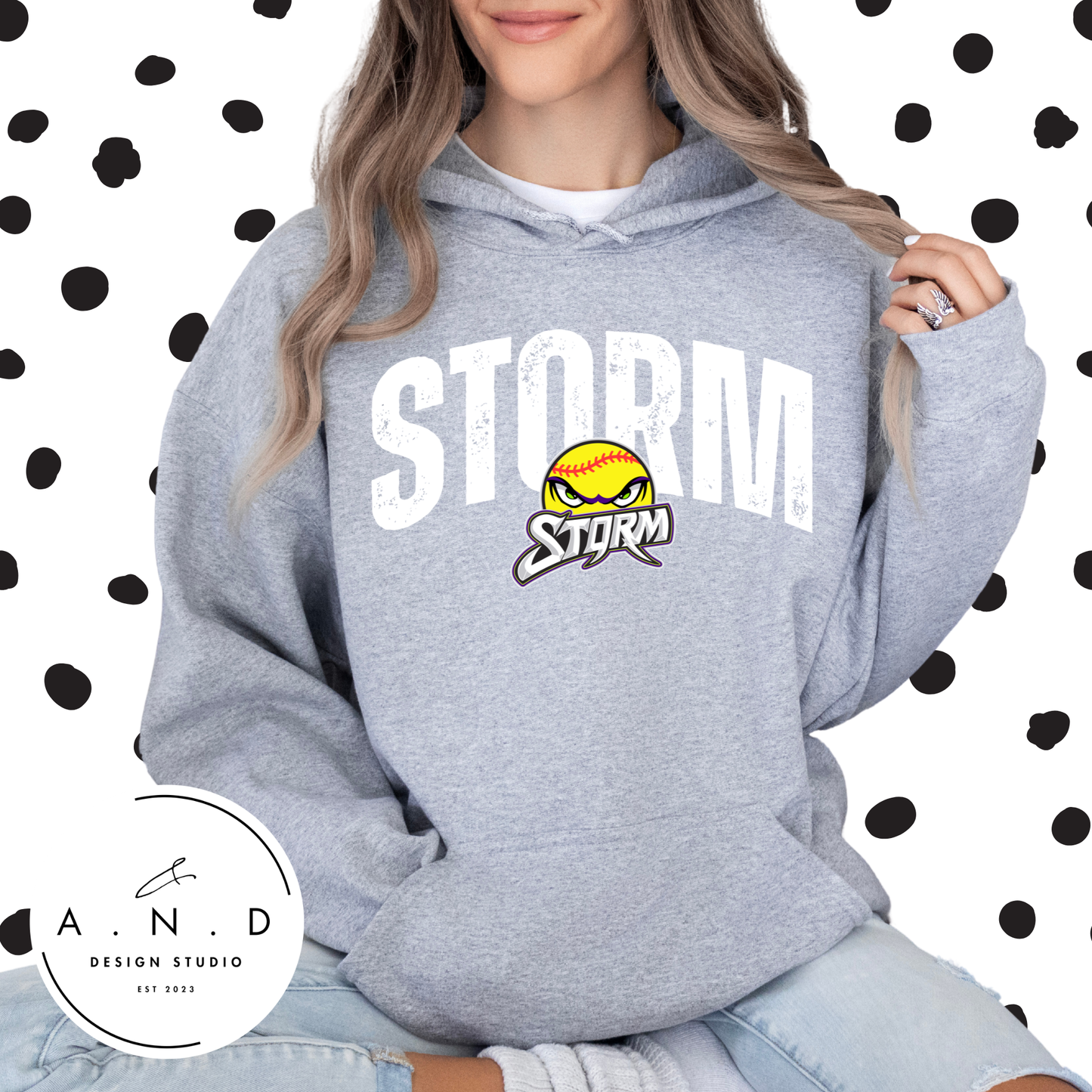STORM distressed- Softball