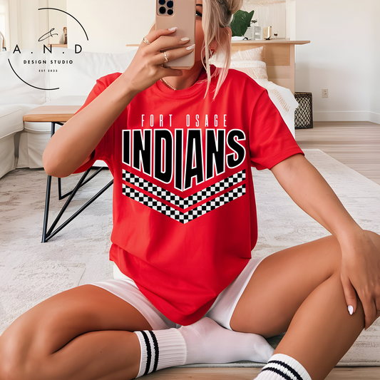 Indians Checkered