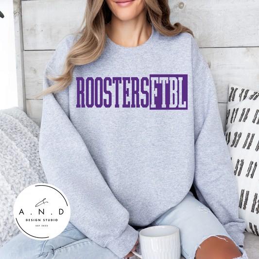 Roosters FTBL - purple