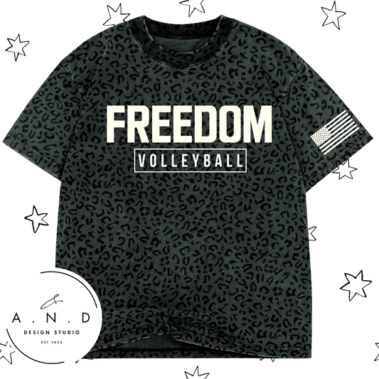 Freedom Vintage Black Leopard