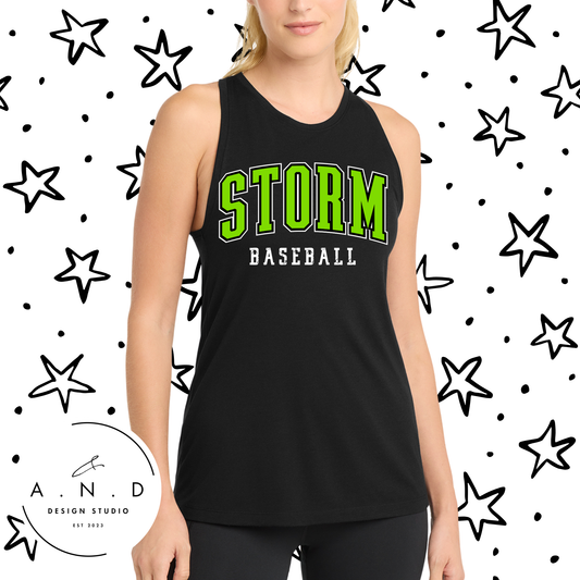 Storm Baseball Tank Tops