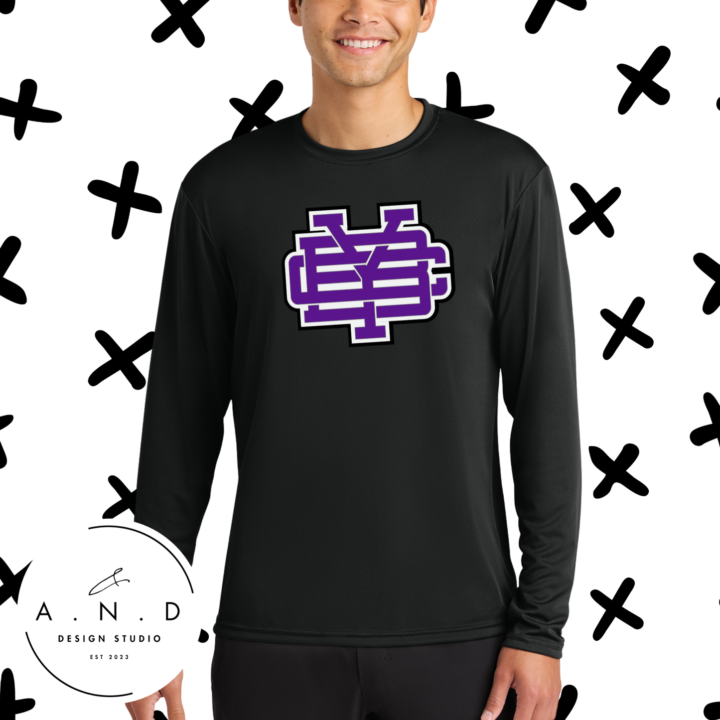 YBC- performance long sleeve tee