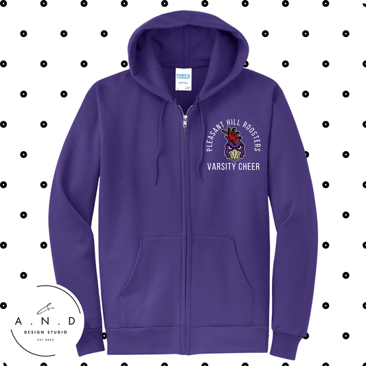 Roosters Cheer Full-Zip Jacket