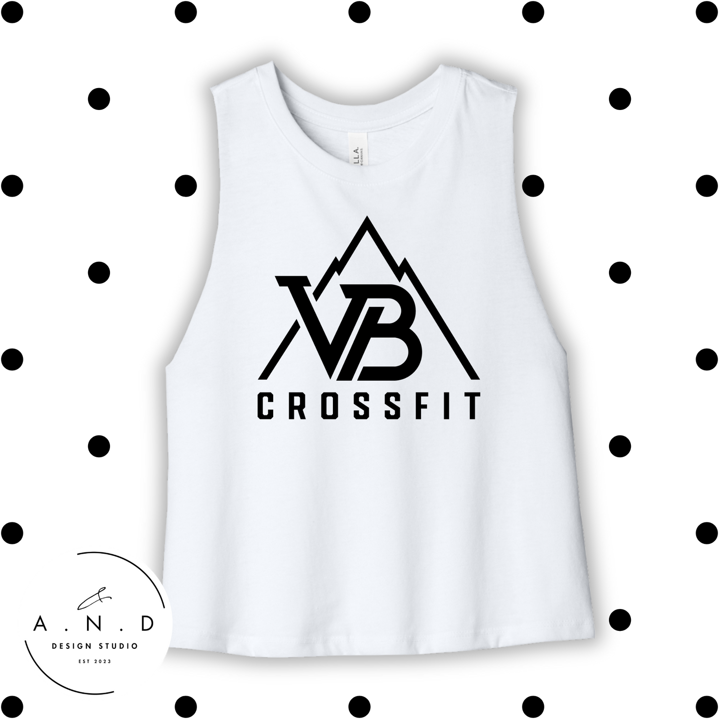 Valley Built- cropped tank top