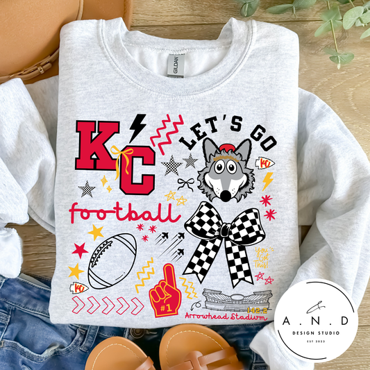 KC Football Doodle