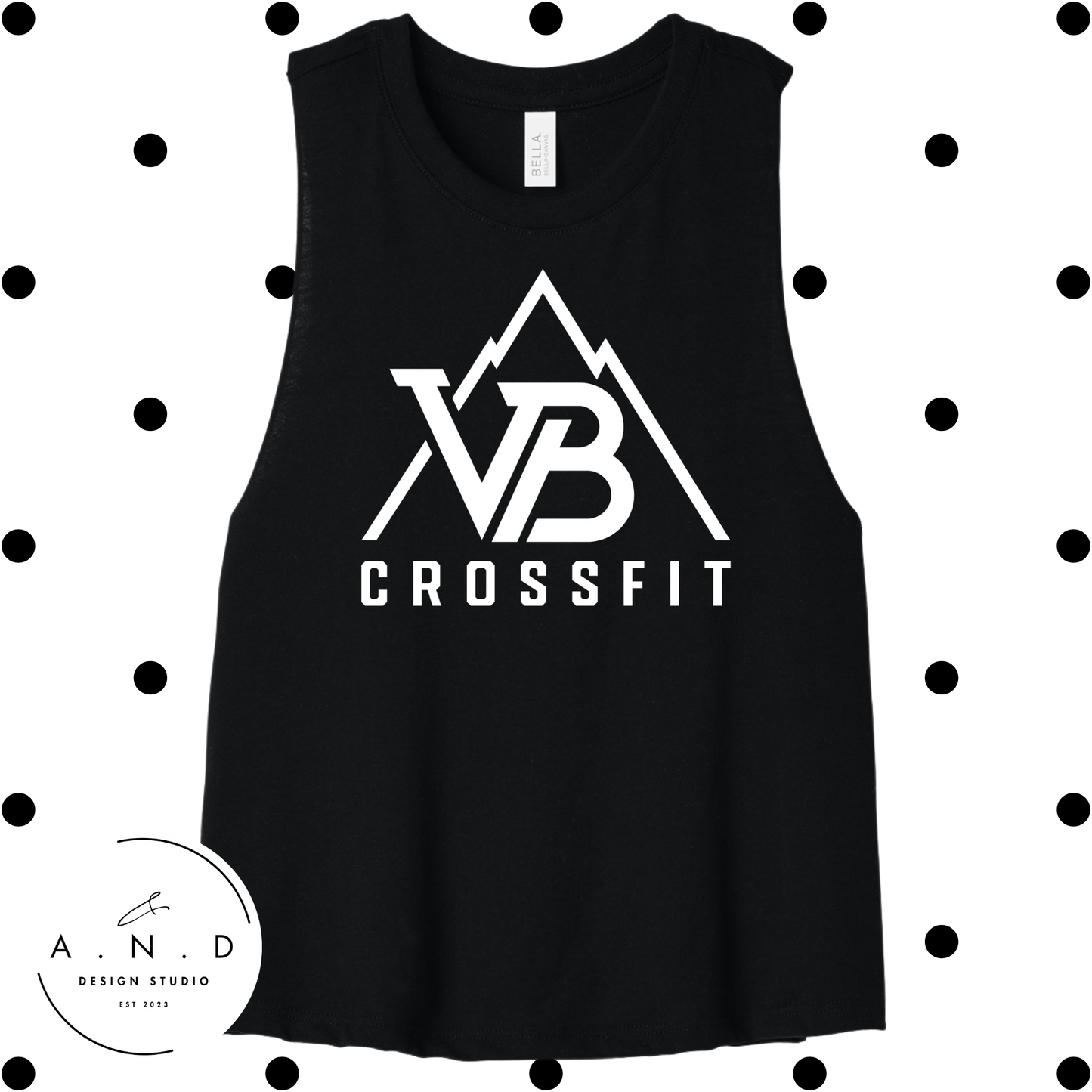 Valley Built- cropped tank top