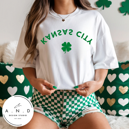 Kansas City Upside Down Shamrock