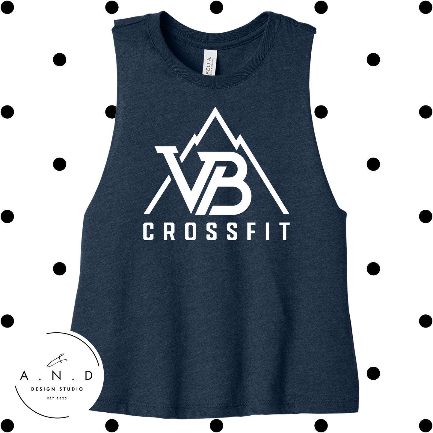 Valley Built- cropped tank top