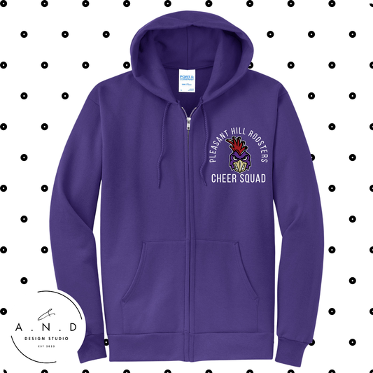 Roosters Cheer Full-Zip Jacket