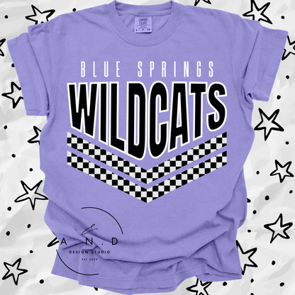 Wildcats Checkered