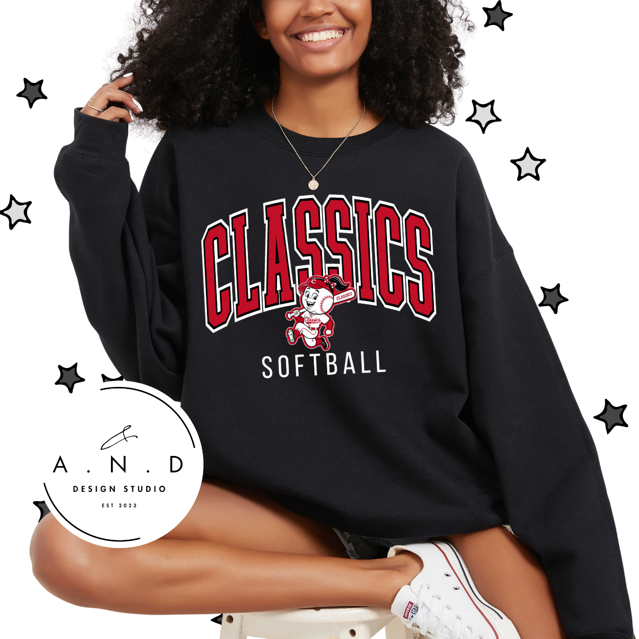 Classics Softball- Stacked