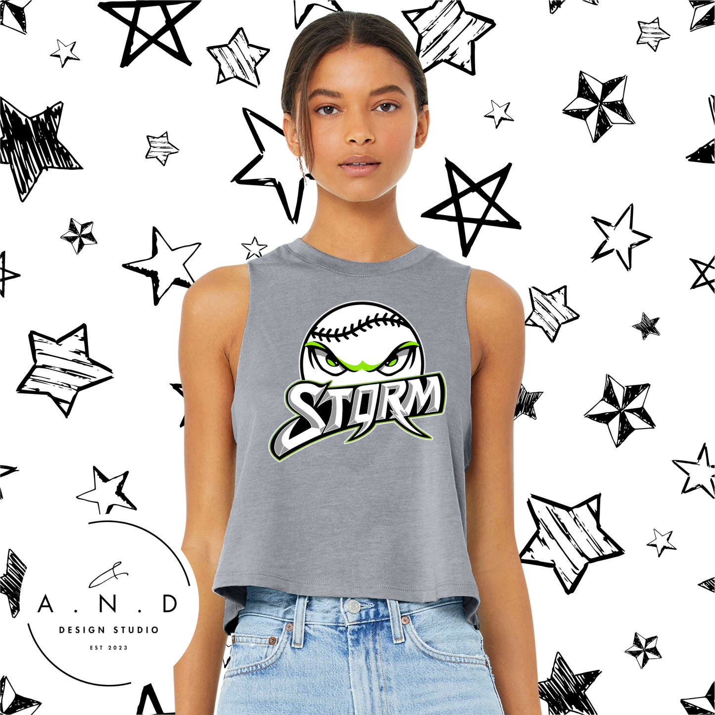 Storm Baseball Tank Tops