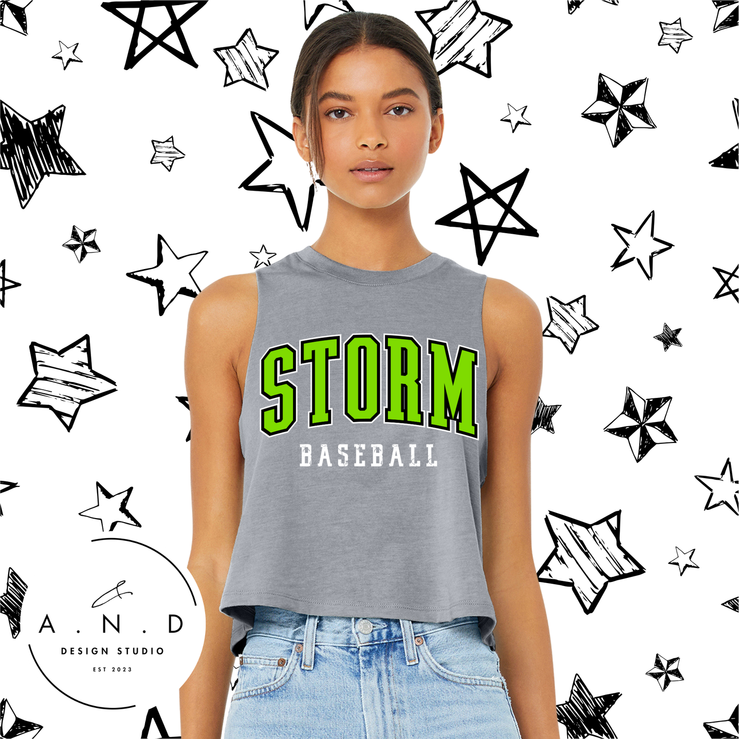 Storm Baseball Tank Tops