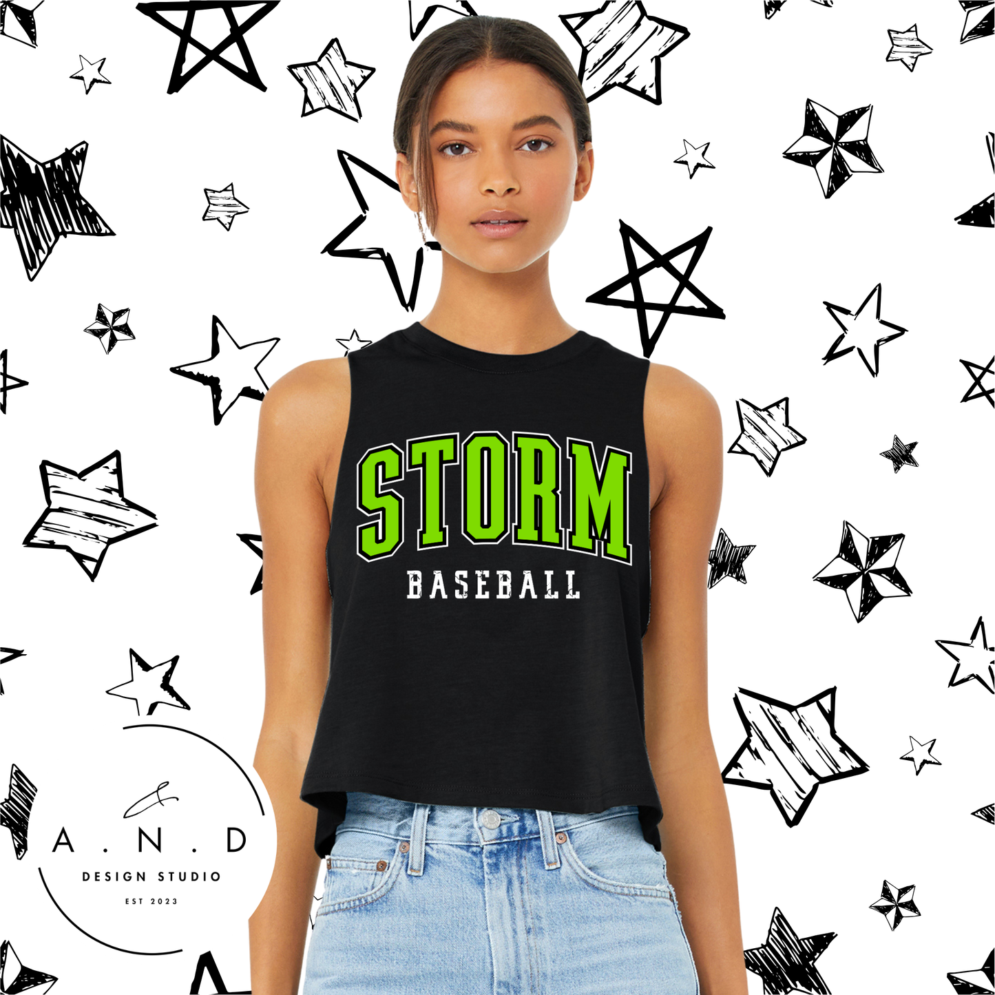 Storm Baseball Tank Tops