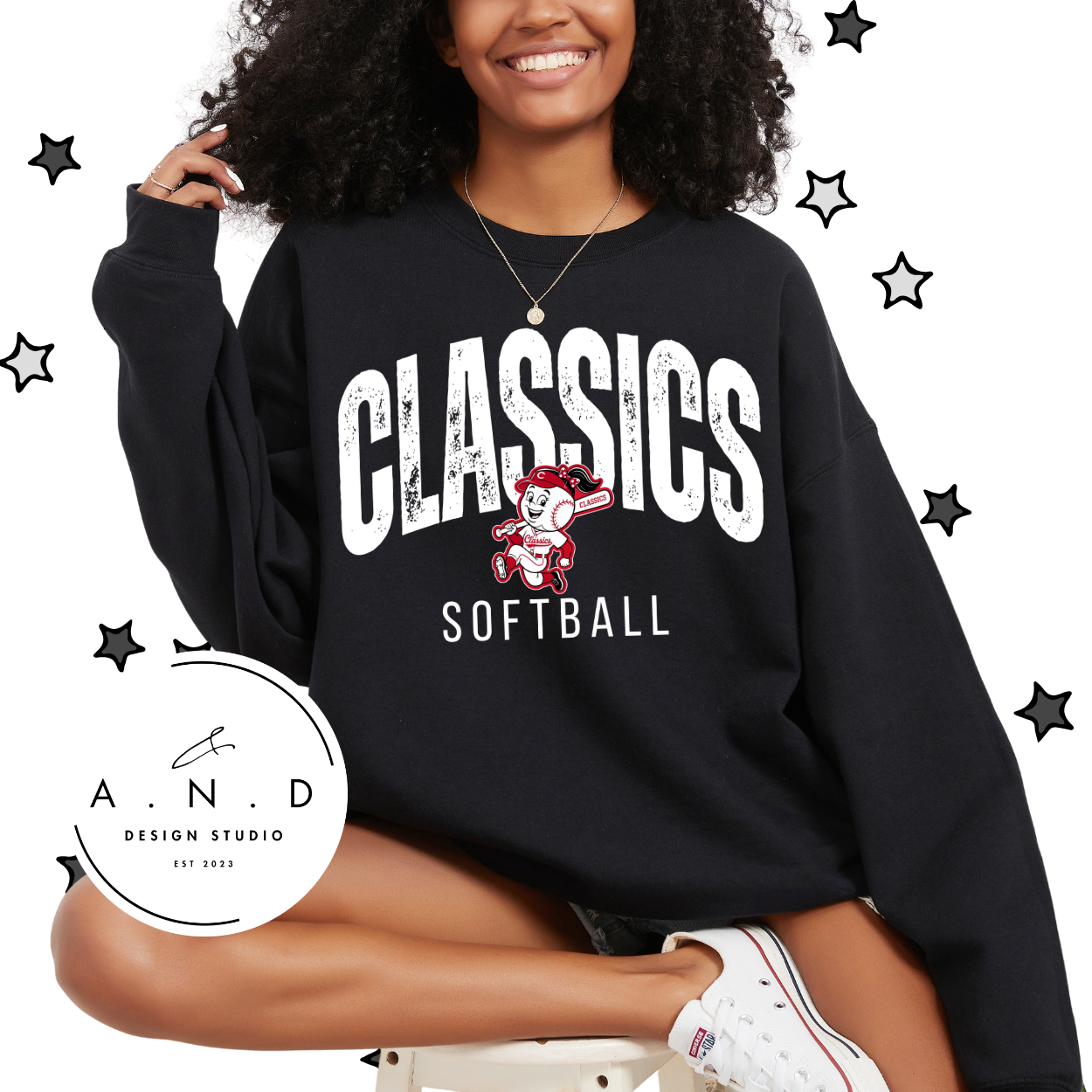 Classics Softball- Distressed