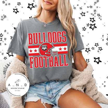 Odessa Bulldogs Football Helmet
