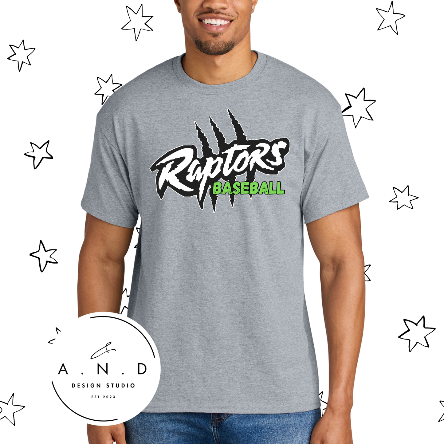 Raptors Baseball Logo