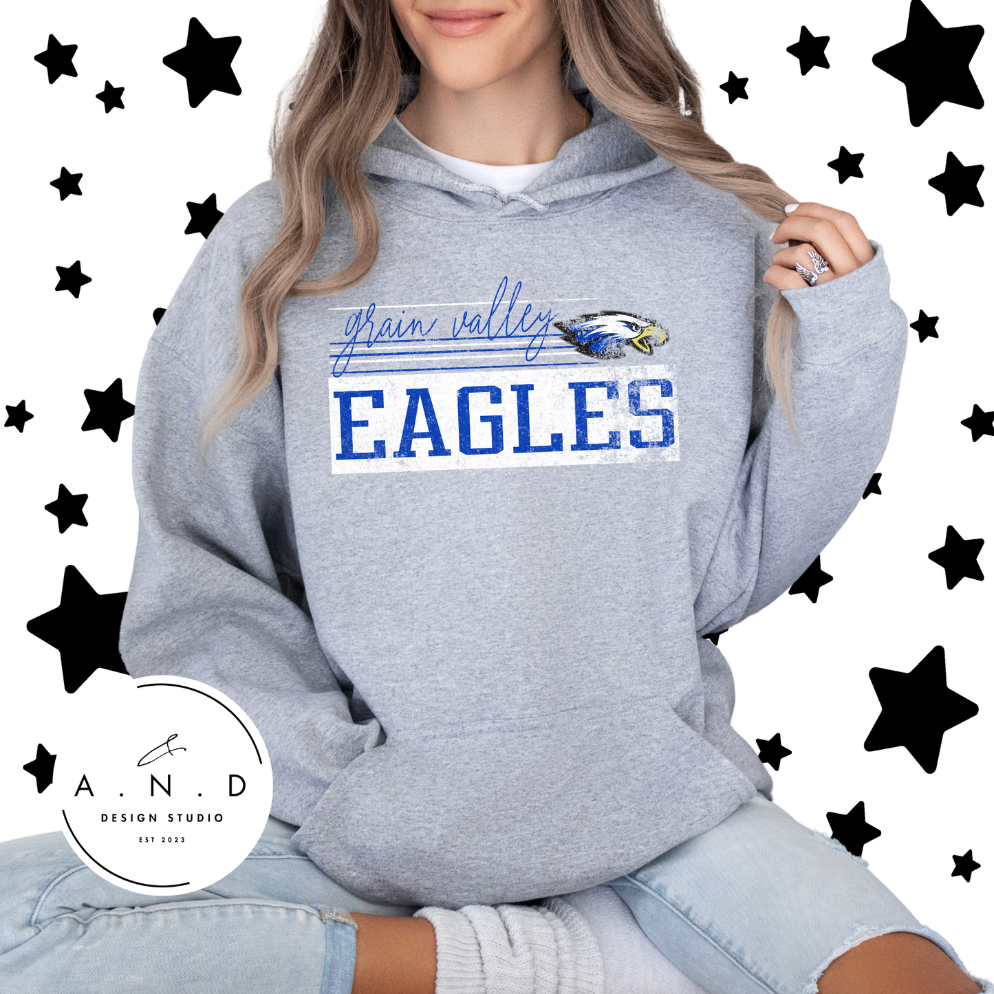 Gain Valley Eagles Distressed