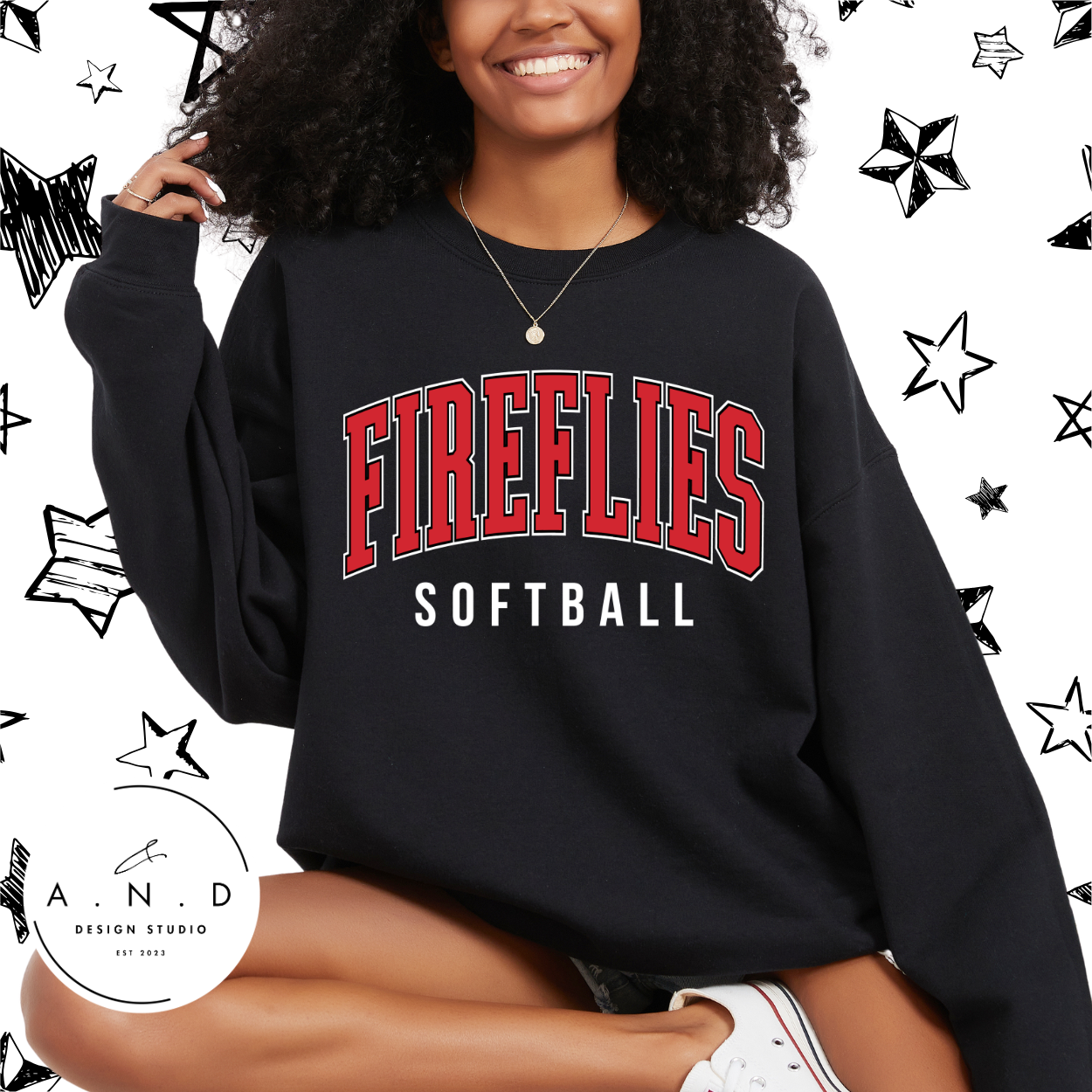 Fireflies Softball stacked