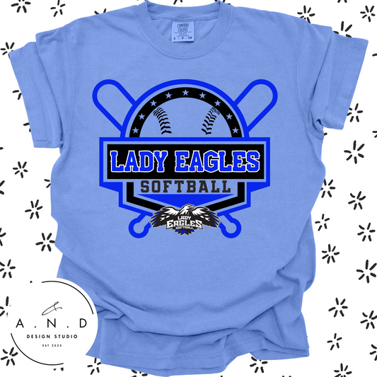 Lady Eagles Softball- Tees & Tanks