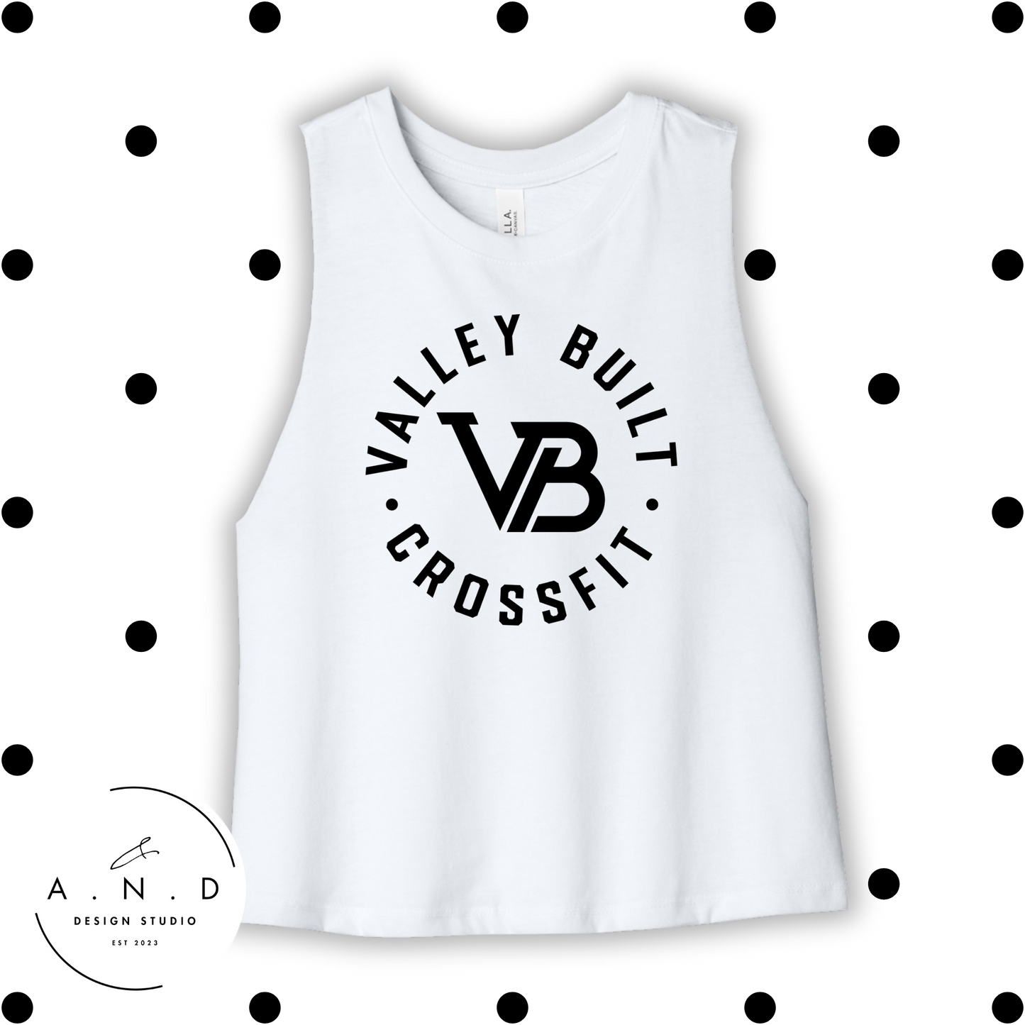 Valley Built- cropped tank top