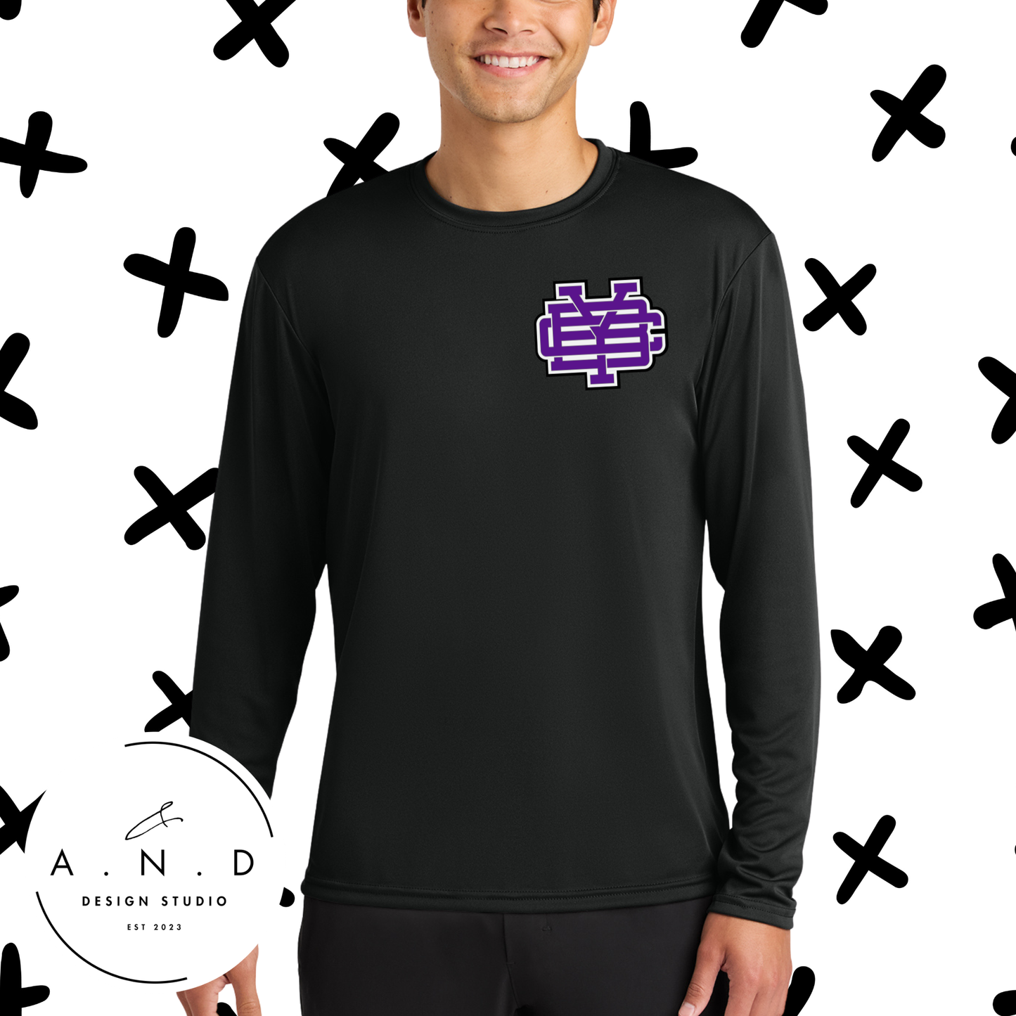 YBC- performance long sleeve tee