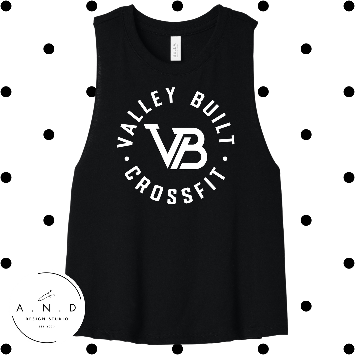 Valley Built- cropped tank top