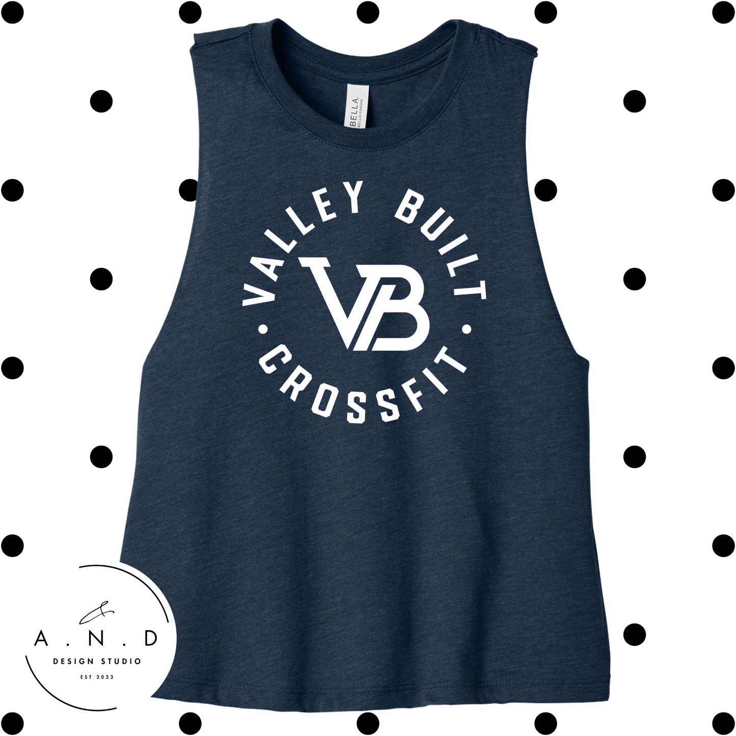 Valley Built- cropped tank top