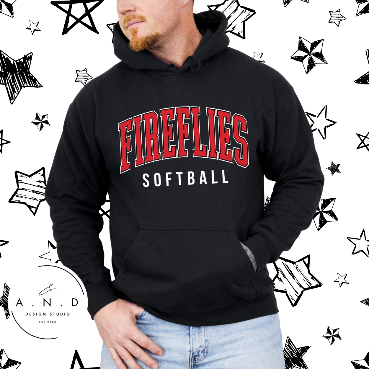 Fireflies Softball stacked