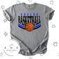 Eagles Basketball- blue/black ball