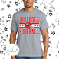Odessa Bulldogs Football Helmet