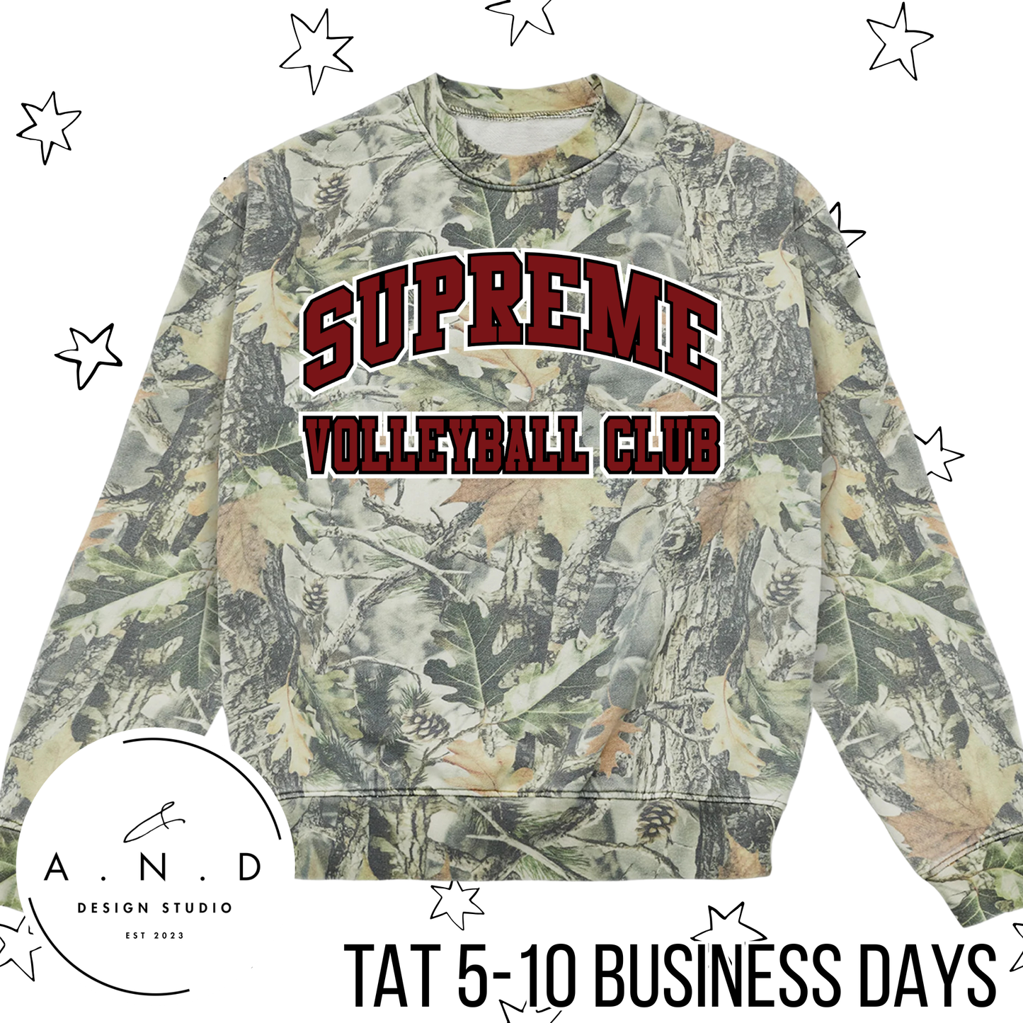 Supreme Volleyball Club Vintage Camo