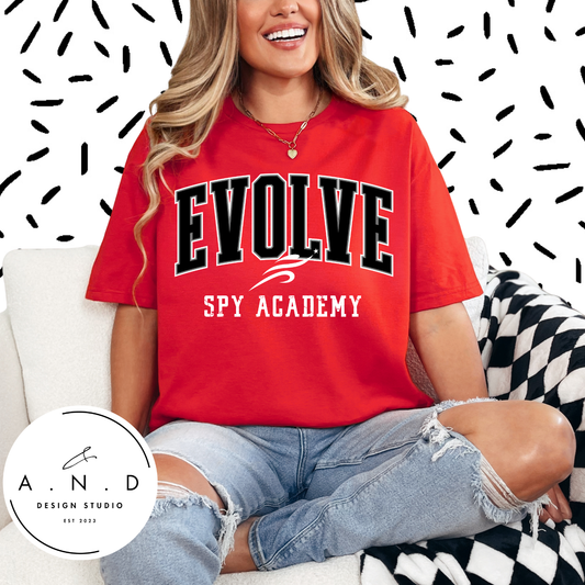 EVOLVE Spy Academy- stacked