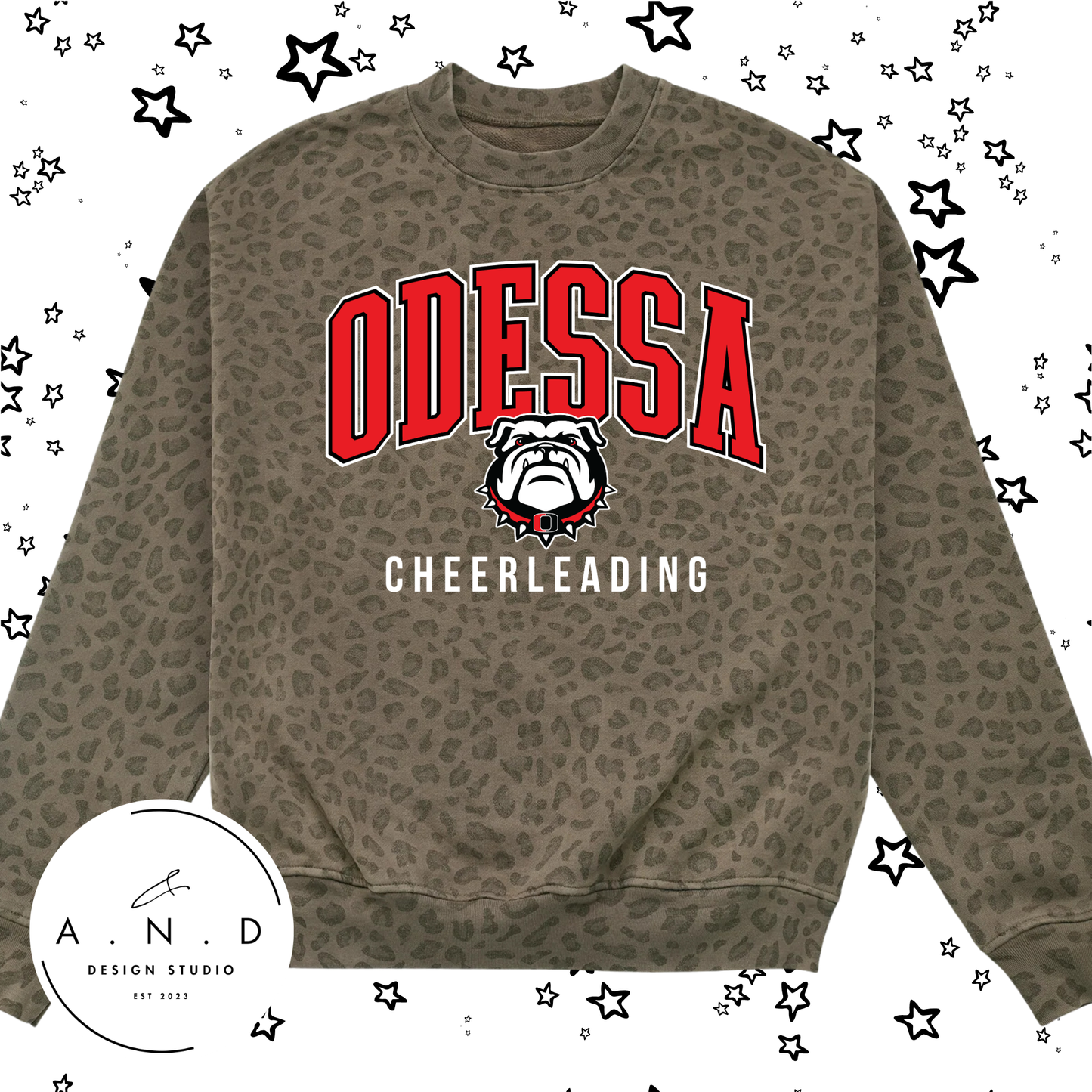 Odessa Cheerleading Vintage Camo/Vintage Leopard