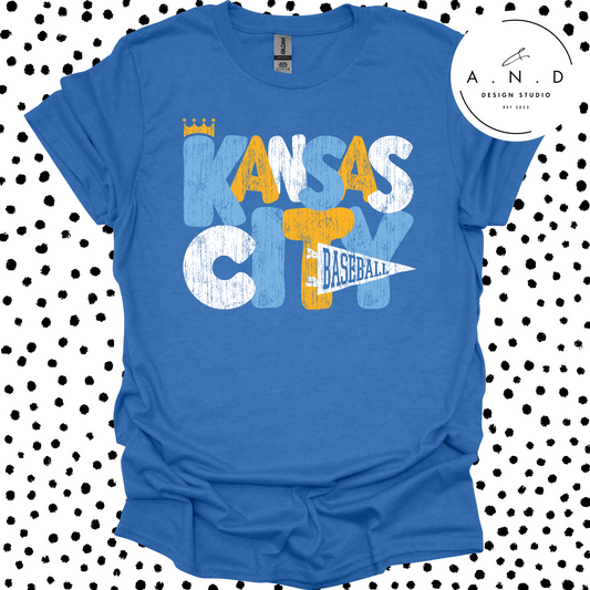 Kansas City Baseball Pennant