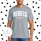 Rebels Baseball- Distressed